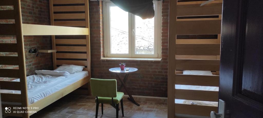 Postel nebo postele na pokoji v ubytování Old Town Hostel Ohrid