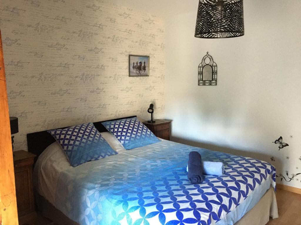 Postel nebo postele na pokoji v ubytování Maison d’izier