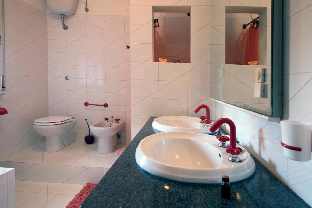 Łazienka w obiekcie Casa vacanze Podere Bellavista