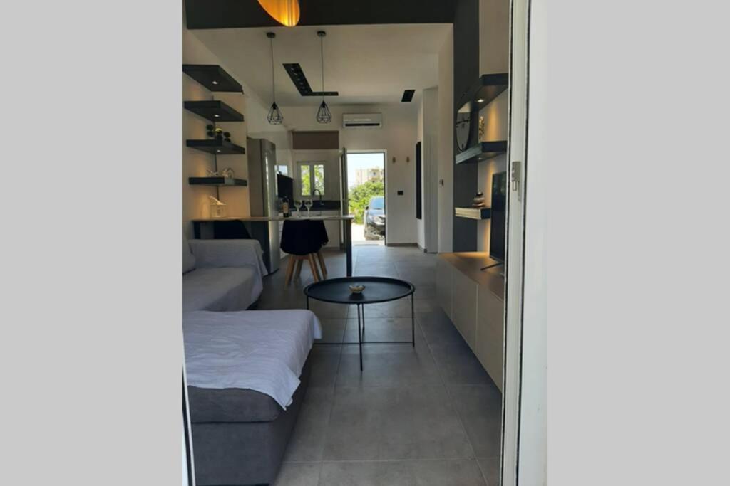 Posezení v ubytování Luxury 1 bedroom apartment in Ialysos