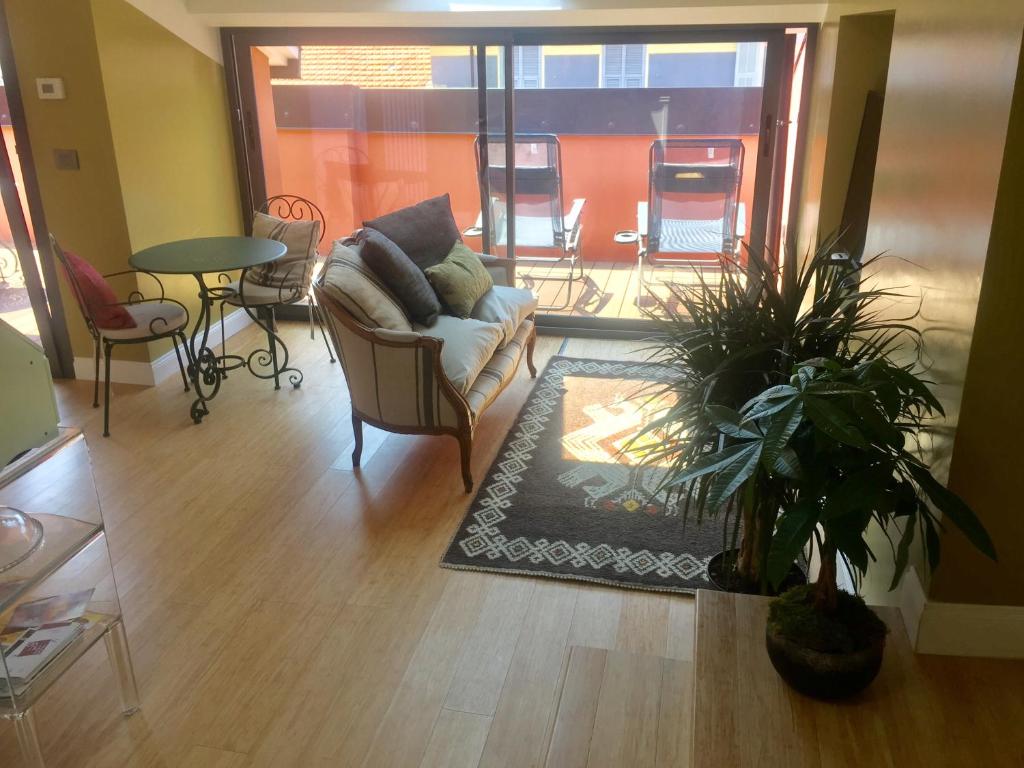 Posezení v ubytování B&B Via Roma 41