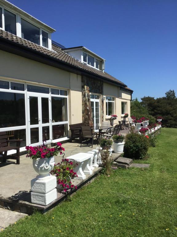 Zahrada ubytování Aran Lodge