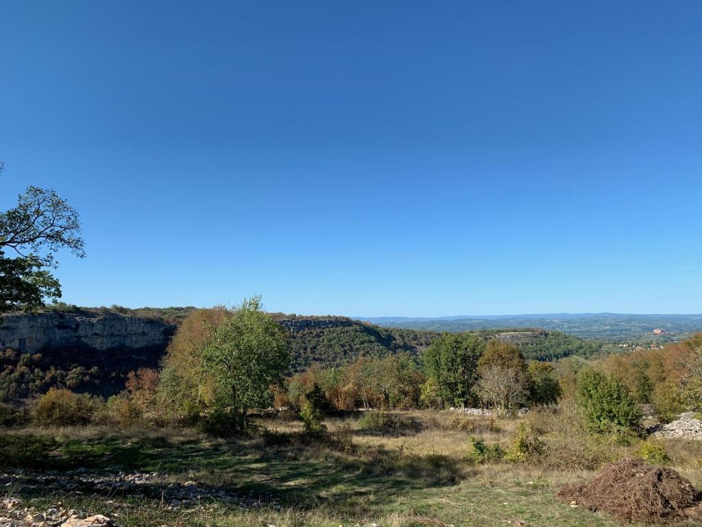 Paysage naturel près de la villa