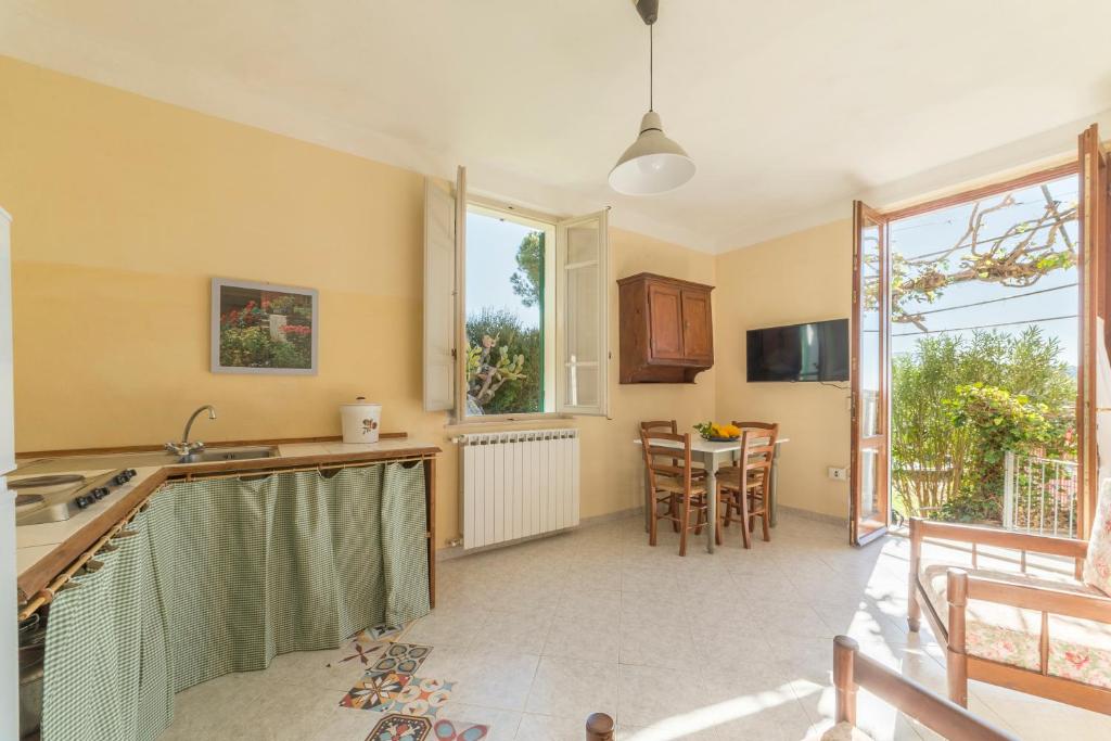 TV a/nebo společenská místnost v ubytování Agriturismo SS Annunziata