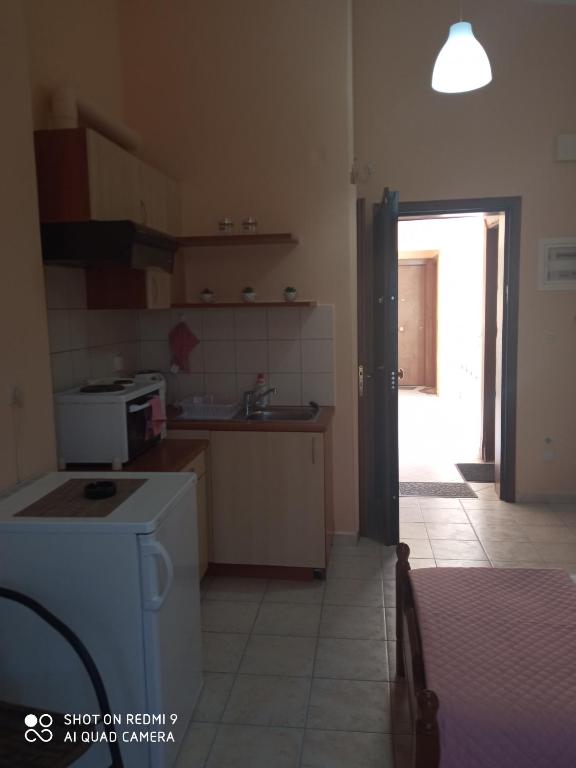 Kuchyň nebo kuchyňský kout v ubytování HOME