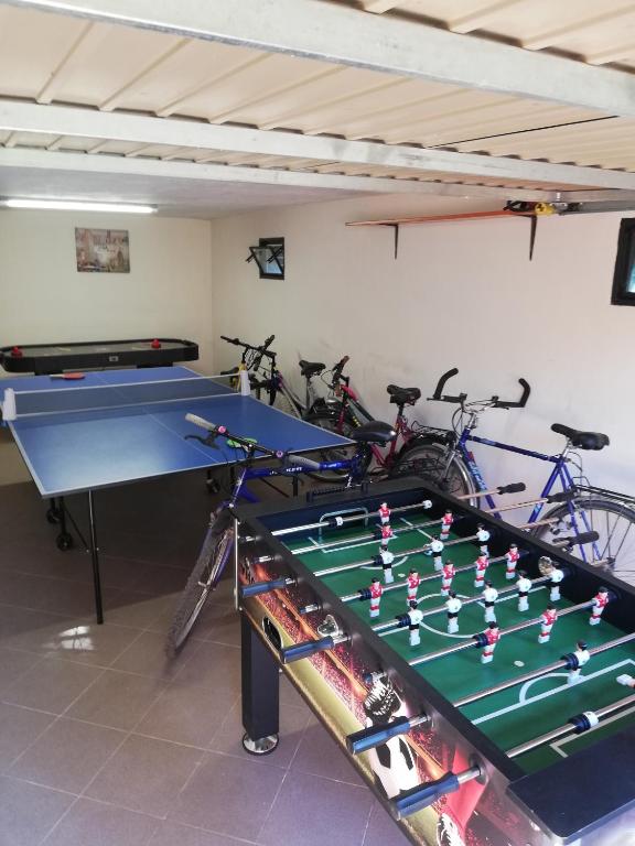 Herňa v ubytovaní MaYorka Dom Letni Giżycko