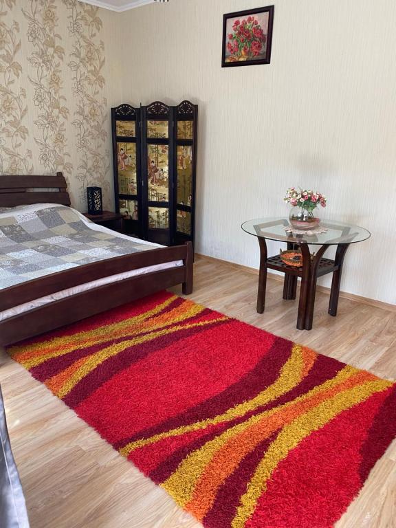 Postel nebo postele na pokoji v ubytování Одесса Море