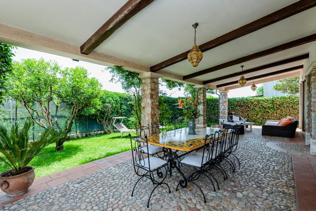 Zahrada ubytování Villa Simonetta