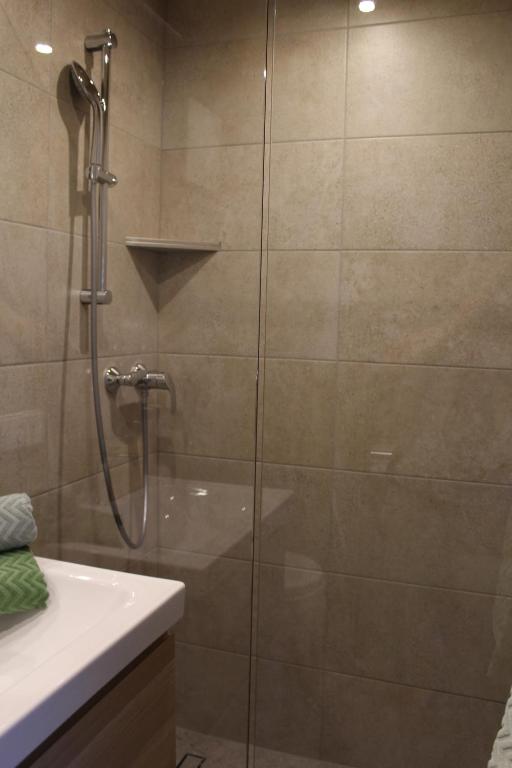 Koupelna v ubytování Apartment Seber