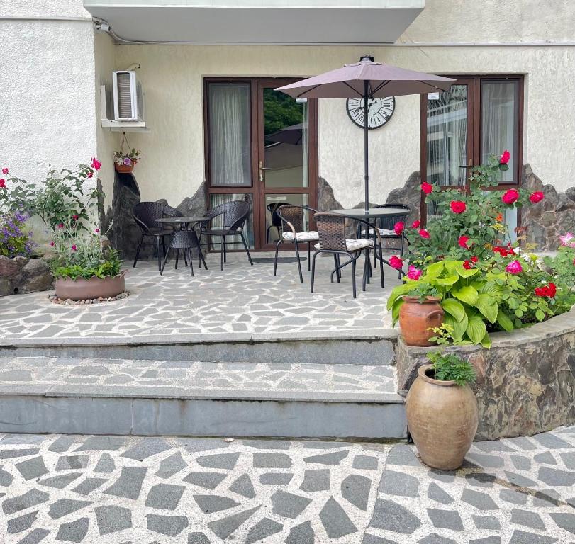 Hoone, kus korterhotell asub