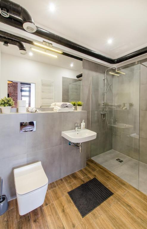 Kúpeľňa v ubytovaní Smart Rental Management Apartments - CITY CENTER