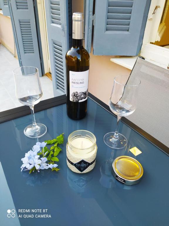 Nápoje v ubytování Marinos Suites