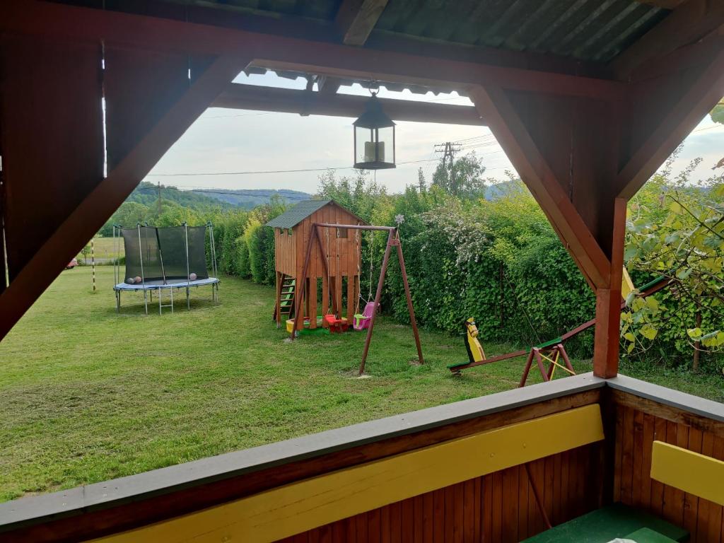 Zahrada ubytování Przy Winogronie