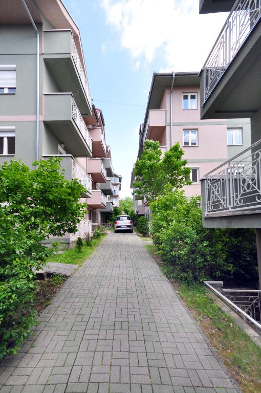 Budova, kde se apartmán nachází
