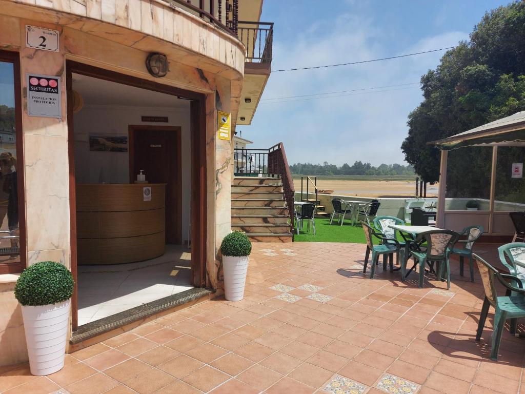 Balkón alebo terasa v ubytovaní Hotel Villa