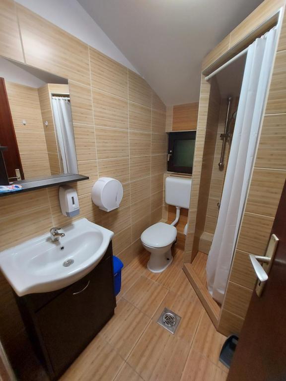Kúpeľňa v ubytovaní Villa Matea - Vir