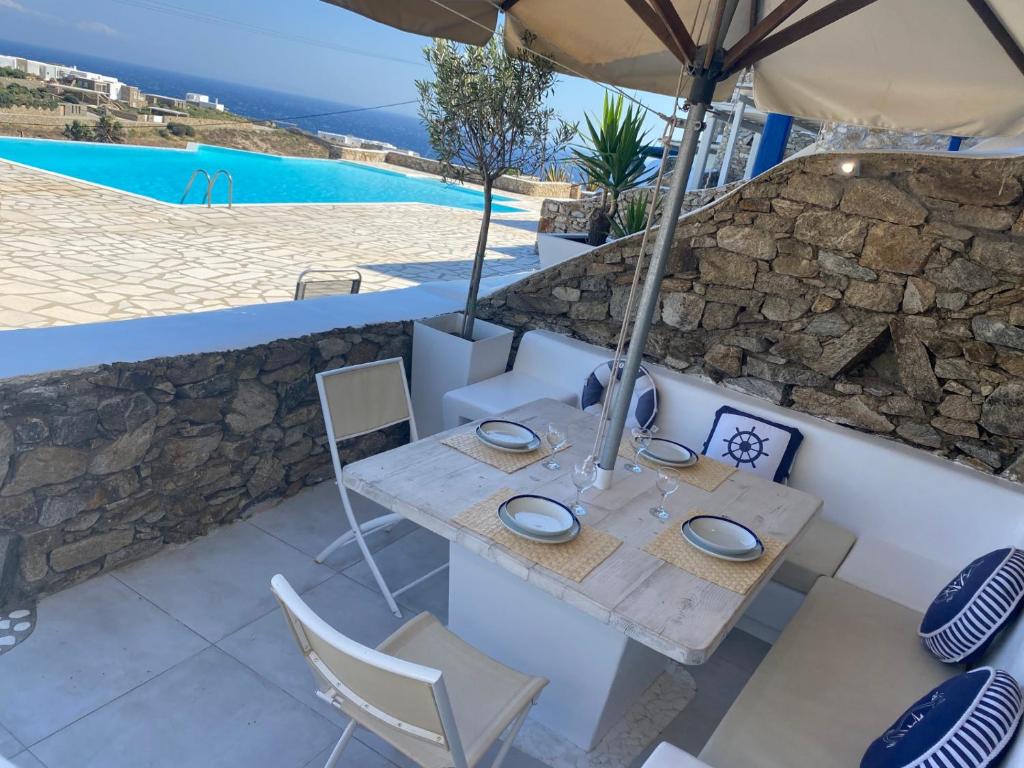 The swimming pool at or close to Rineia Complex by Live&Travel
