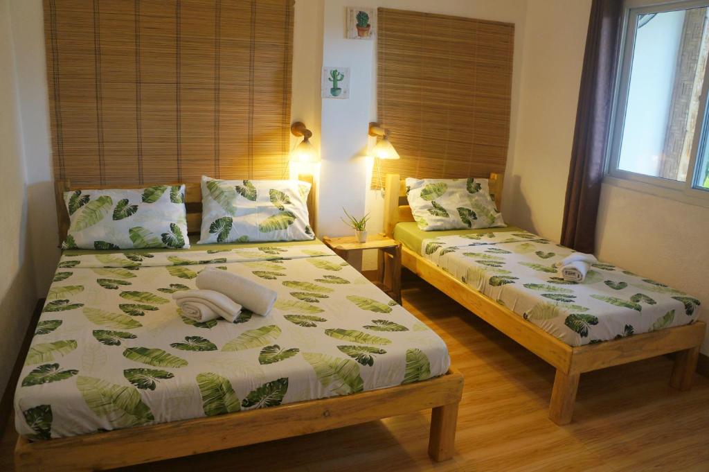 Postel nebo postele na pokoji v ubytování Hotel Renate