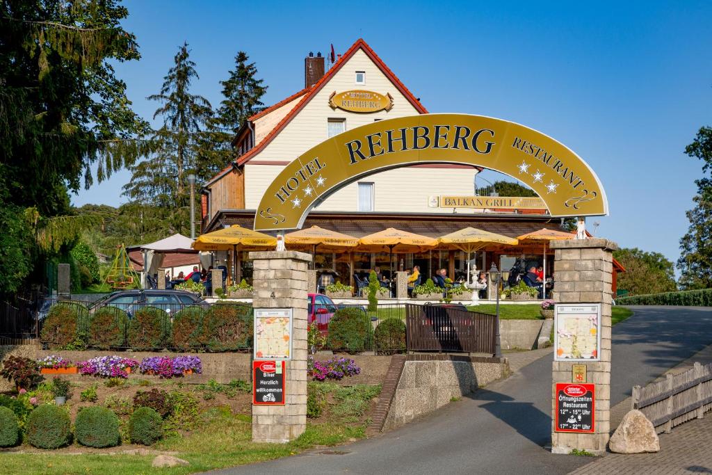 Zahrada ubytování Hotel Restaurant Rehberg