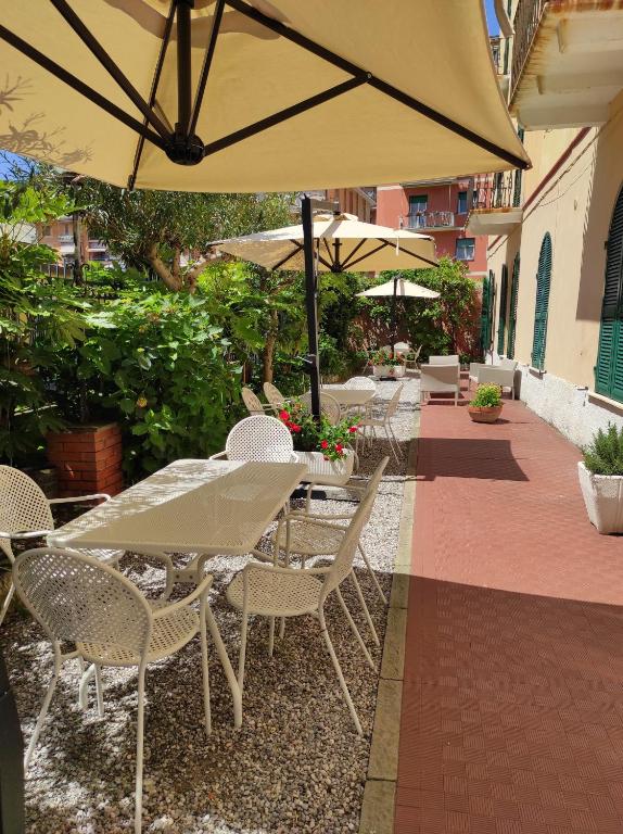Patio nebo venkovní prostory v ubytování Hotel Palace