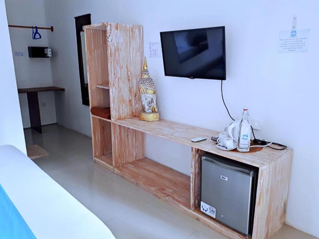 TV a/nebo společenská místnost v ubytování Dream Hotel