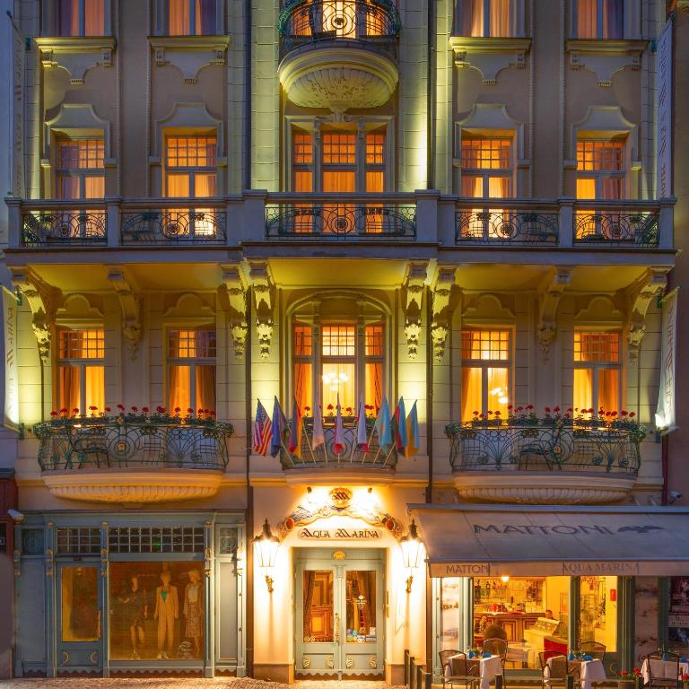 Budova, kde se hotel nachází