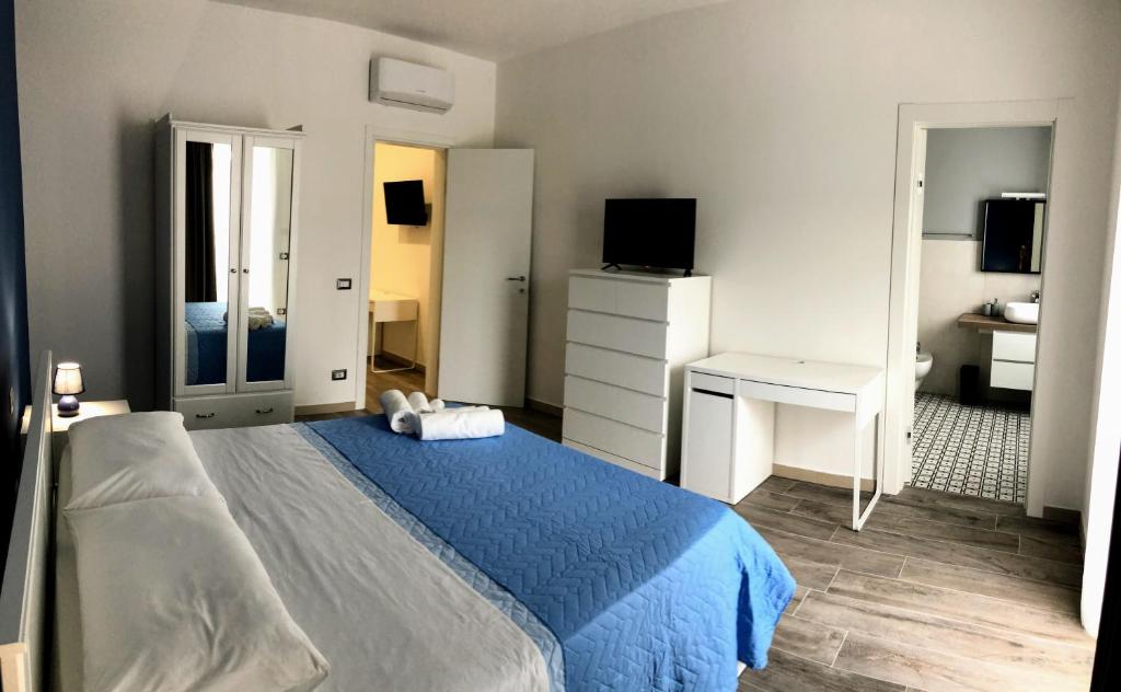 Posteľ alebo postele v izbe v ubytovaní Casa Med