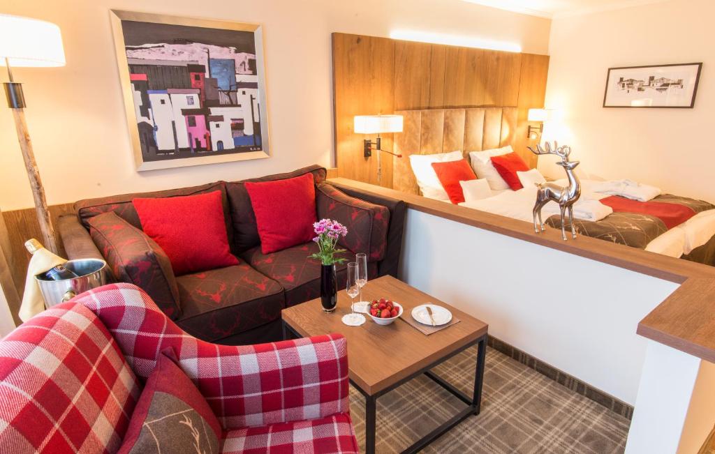 Posezení v ubytování Hotel Bavaria