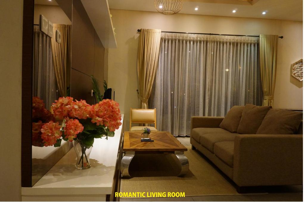 Posezení v ubytování Vimala Hills Resort Cozy Villa Puncak Gadog Bogor