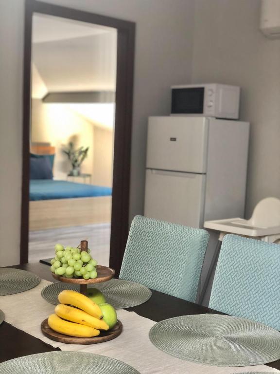 Kuchyňa alebo kuchynka v ubytovaní Milla Apartment Siofok