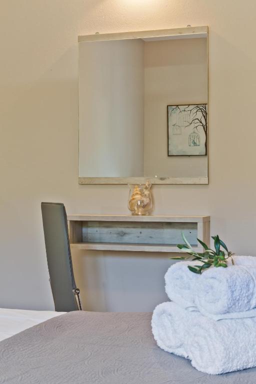 Postel nebo postele na pokoji v ubytování Serenity Villa