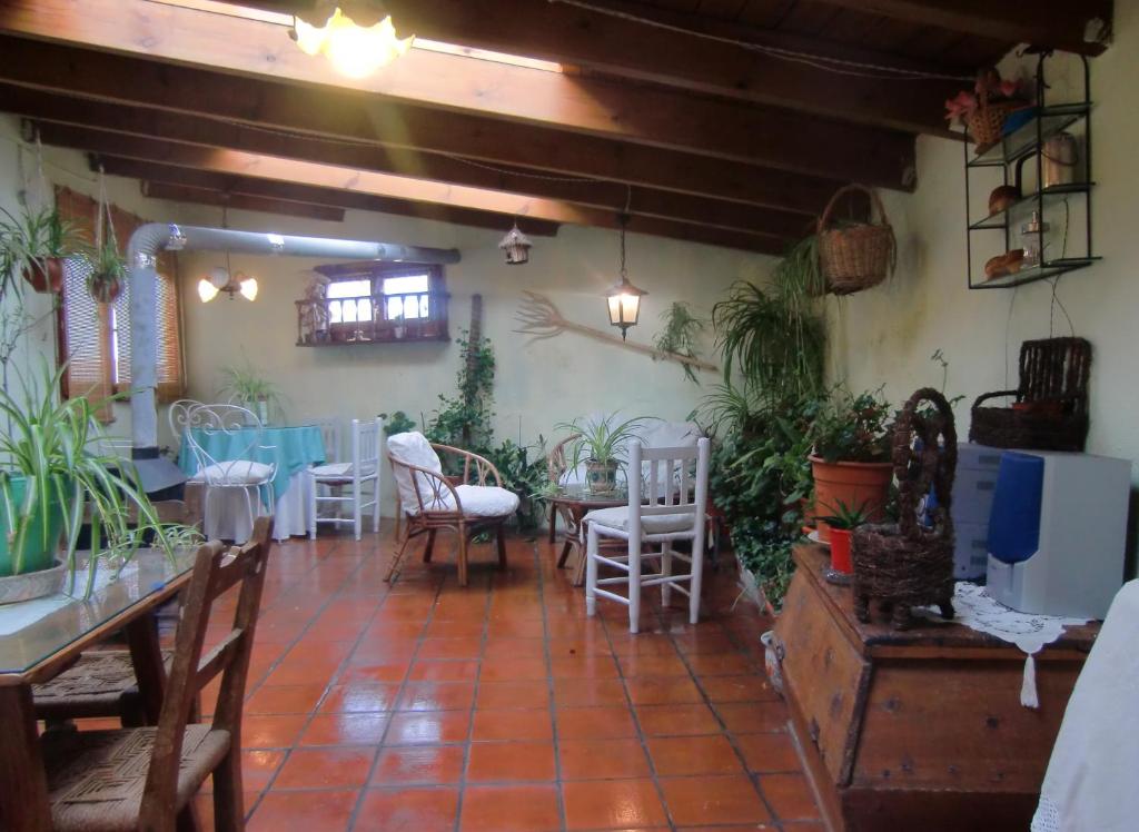 Posezení v ubytování Casa Rural Jose Trullenque