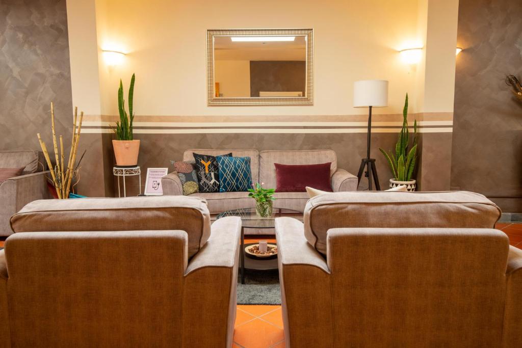 Posezení v ubytování Hotel Carignano