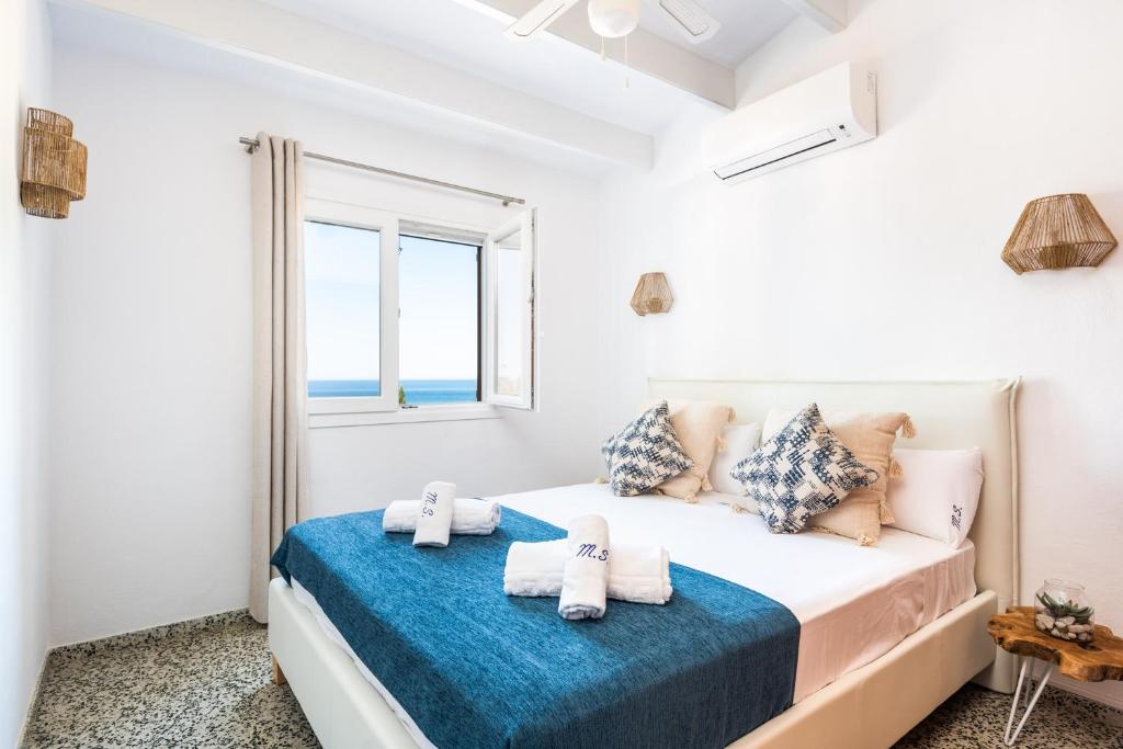 Postel nebo postele na pokoji v ubytování Villa Bella Mirada 4 chambres - piscine chauffée