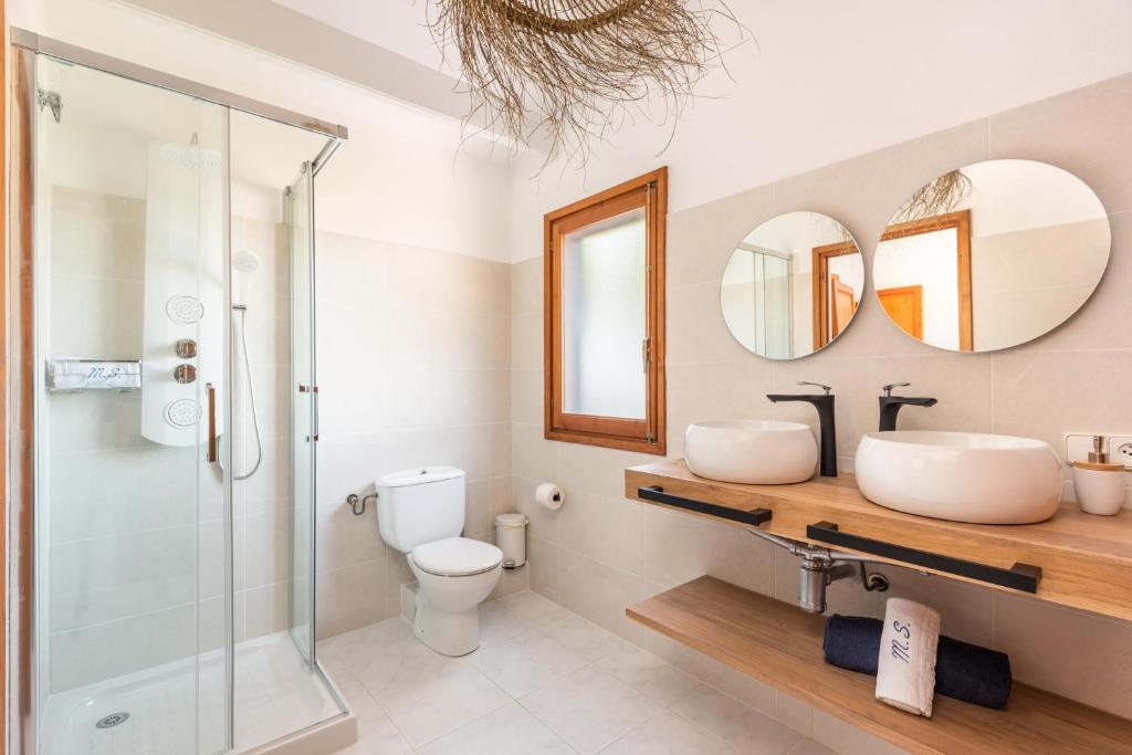 Koupelna v ubytování Villa Bella Mirada 4 chambres - piscine chauffée