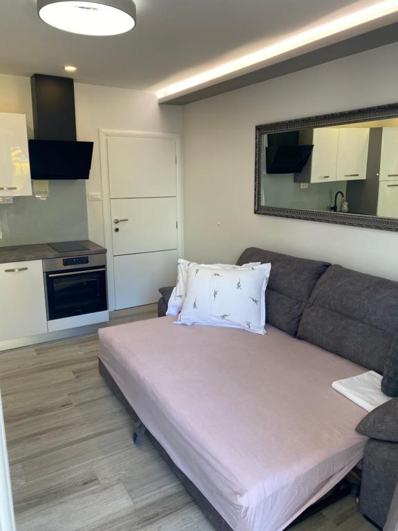 Kuchyň nebo kuchyňský kout v ubytování Apartment Bono