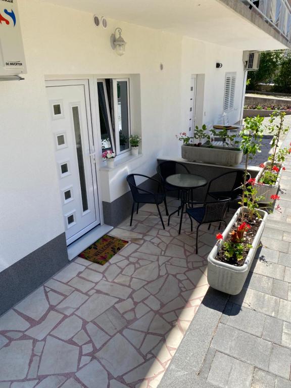 Balkón nebo terasa v ubytování Apartment Bono
