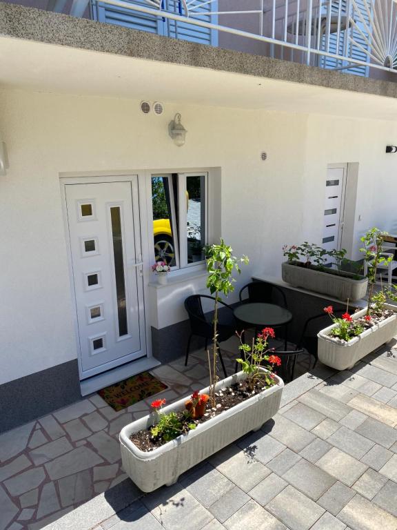 Balkón nebo terasa v ubytování Apartment Bono