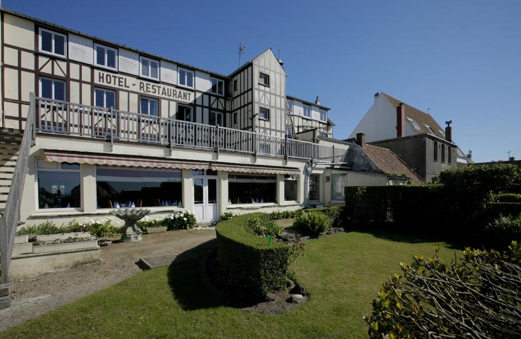 Zahrada ubytování Le Normandy