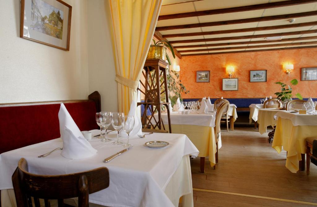 Restaurace v ubytování Le Normandy
