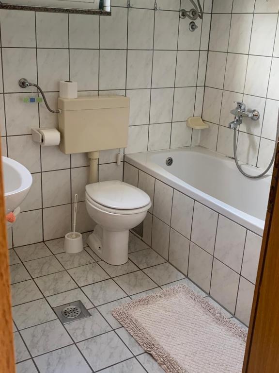 Koupelna v ubytování APARTMAN ADRIANA