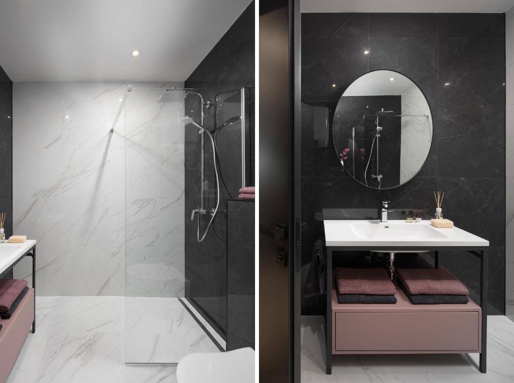 Kúpeľňa v ubytovaní Borgo Apartment
