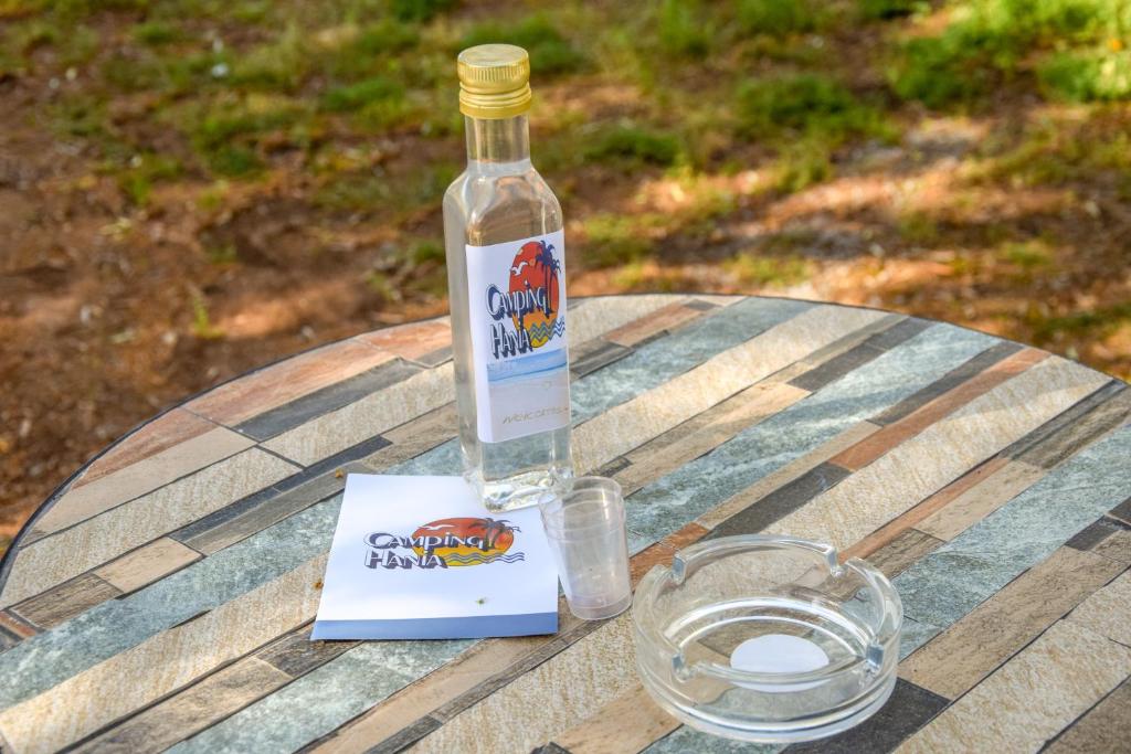 Nápoje v ubytování Camping Chania