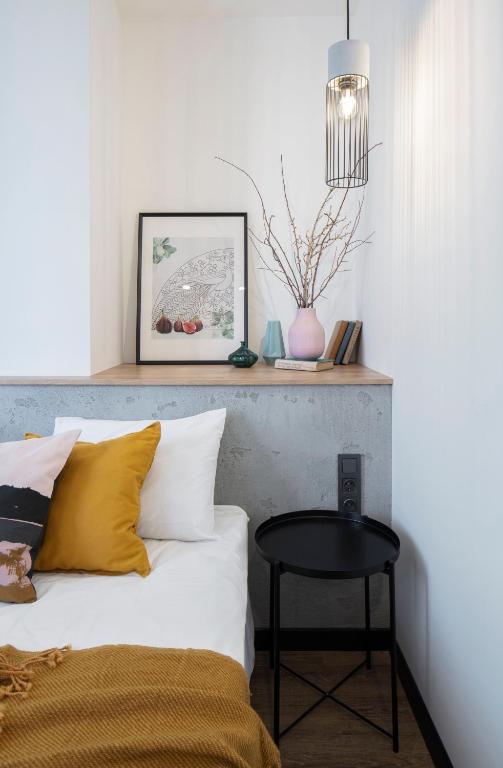 Postel nebo postele na pokoji v ubytování Kantar Hotel