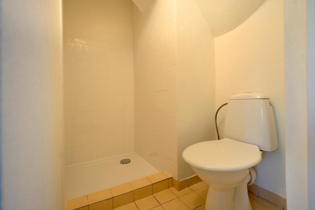 Koupelna v ubytování Apartmány Jevany
