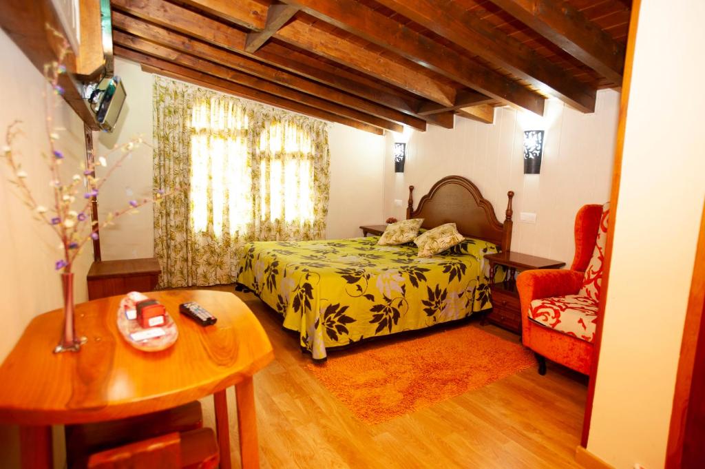 Posezení v ubytování Posada Peñas Arriba