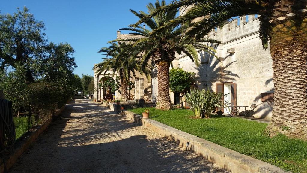 Zahrada ubytování Masseria Salamina