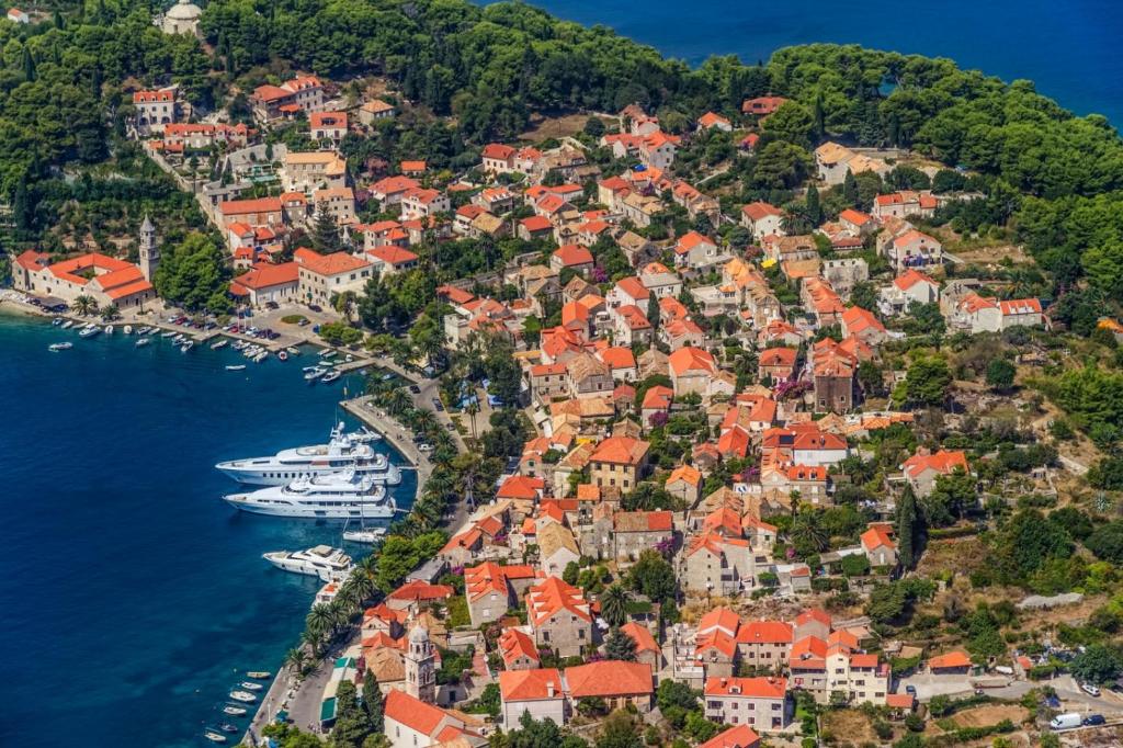 Fotografia z galérie ubytovania Apartment in Cavtat with sea view, balcony, air conditioning, WiFi (3686-3) v destinácii Cavtat