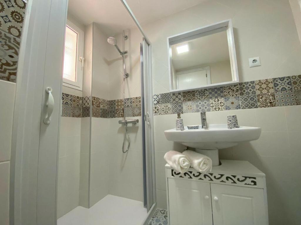 Kúpeľňa v ubytovaní Apartamento Pepote