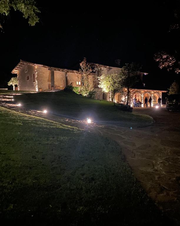 Zahrada ubytování Santa Llúcia Rupit
